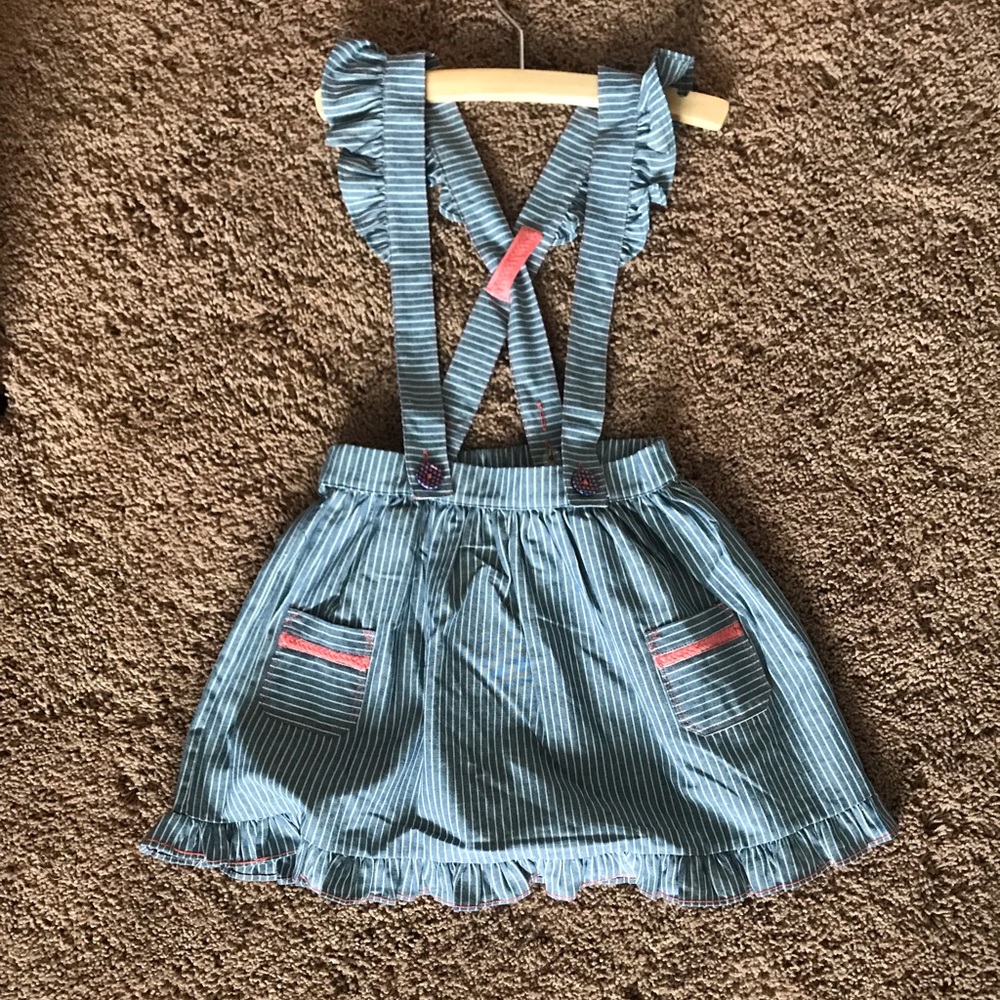 MJ Skirt with suspenders